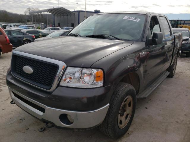 1FTPW14V07KD41650 - 2007 FORD F150 SUPER GRAY photo 2