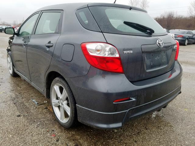 2T1KE40E99C015080 - 2009 TOYOTA COROLLA MATRIX S  photo 3