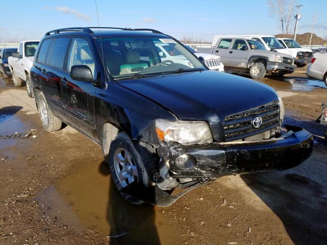 JTEGD21A740100037 - 2004 TOYOTA HIGHLANDER  photo 1