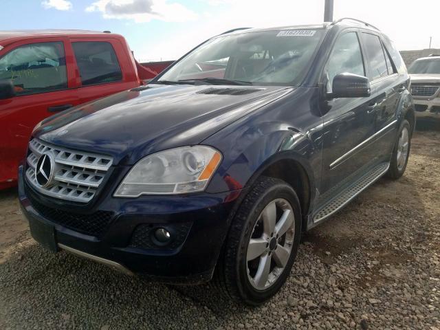 4JGBB8GB8BA660272 - 2011 MERCEDES-BENZ ML 350 4MATIC  photo 2