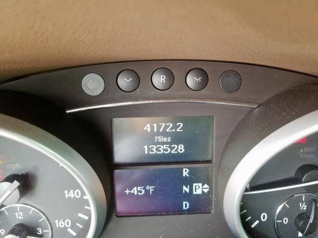 4JGBB8GB8BA660272 - 2011 MERCEDES-BENZ ML 350 4MATIC  photo 8