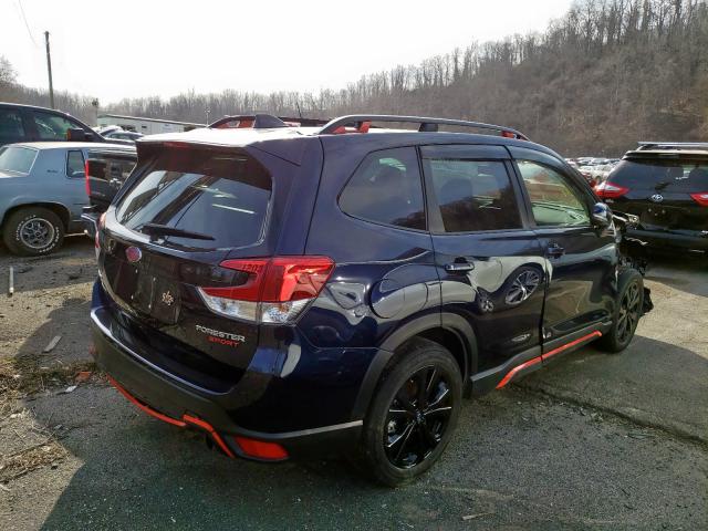 JF2SKAPC7KH482948 - 2019 SUBARU FORESTER SPORT  photo 4