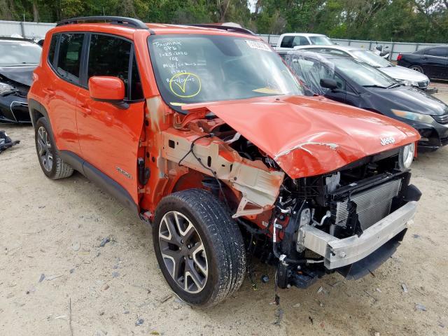 ZACCJABB8JPJ61087 - 2018 JEEP RENEGADE LATITUDE  photo 1