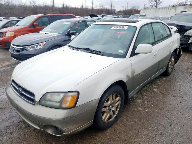 4S3BE686717211002 - 2001 SUBARU LEGACY OUTBACK LIMITED  photo 2