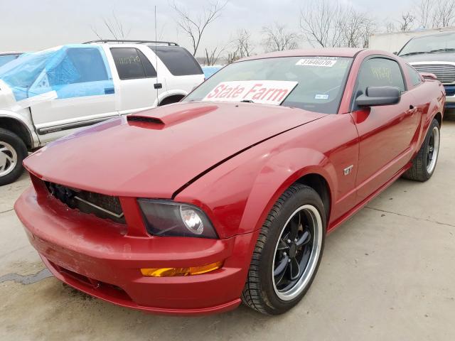 1ZVHT82H585165825 - 2008 FORD MUSTANG GT  photo 2