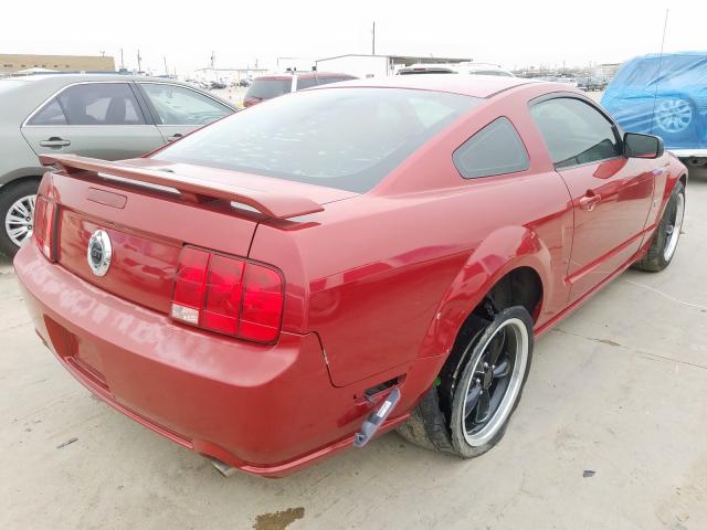 1ZVHT82H585165825 - 2008 FORD MUSTANG GT  photo 4