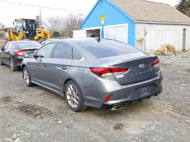 5NPE34AB4KH742220 - 2019 HYUNDAI SONATA LIMITED TURBO  photo 3