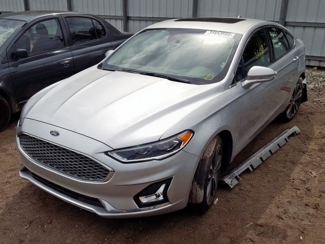 3FA6P0D97KR186787 - 2019 FORD FUSION TITANIUM  photo 2