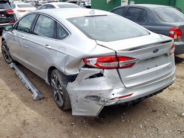 3FA6P0D97KR186787 - 2019 FORD FUSION TITANIUM  photo 3