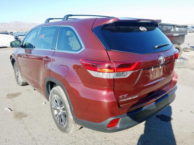 5TDZARFH0JS035741 - 2018 TOYOTA HIGHLANDER LE  photo 3