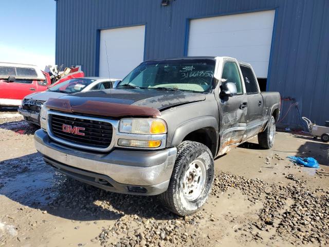 1GTGK13U82F144439 - 2002 GMC SIERRA K1500 HEAVY DUTY GRAY photo 2