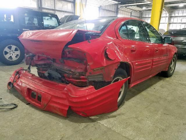 1G2NE52T1XM921789 - 1999 PONTIAC GRAND AM SE  photo 4