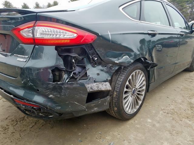 3FA6P0D9XFR282421 - 2015 FORD FUSION TITANIUM  photo 9