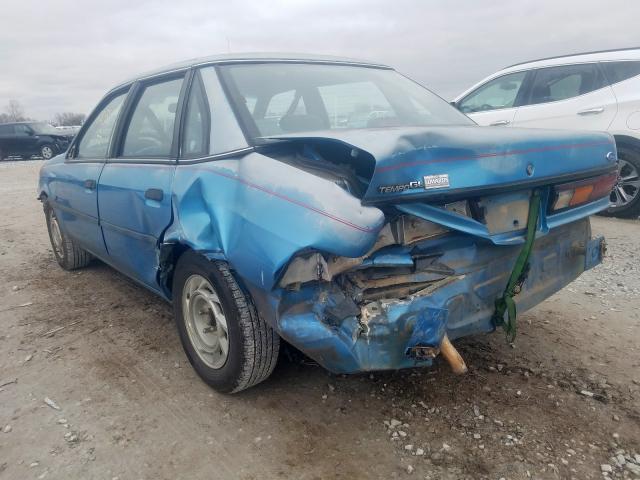 1FAPP36U3PK190838 - 1993 FORD TEMPO GL  photo 3