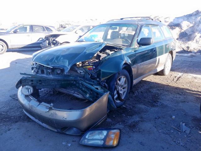 4S3BH665X26655581 - 2002 SUBARU LEGACY OUTBACK  photo 2