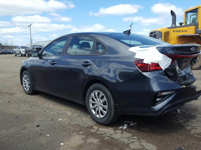 3KPF24AD5KE077387 - 2019 KIA FORTE FE  photo 3