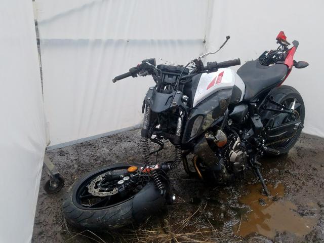 JYARM27E6JA001377 - 2018 YAMAHA MT07  photo 2