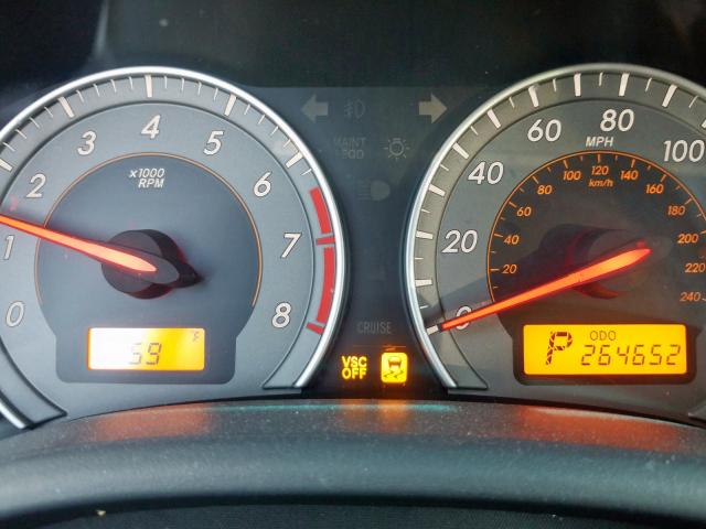 2T1BU4EE7AC479551 - 2010 TOYOTA COROLLA BASE  foto 8