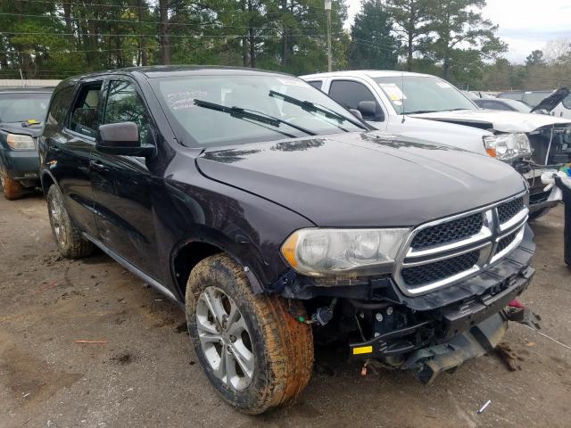 1C4RDHAG6CC206593 - 2012 DODGE DURANGO SXT  photo 1