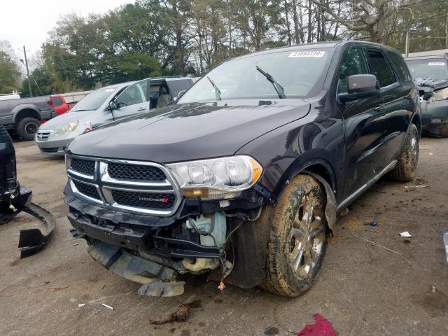 1C4RDHAG6CC206593 - 2012 DODGE DURANGO SXT  photo 2