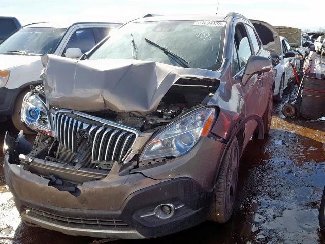 KL4CJHSB2EB557683 - 2014 BUICK ENCORE PREMIUM  photo 2