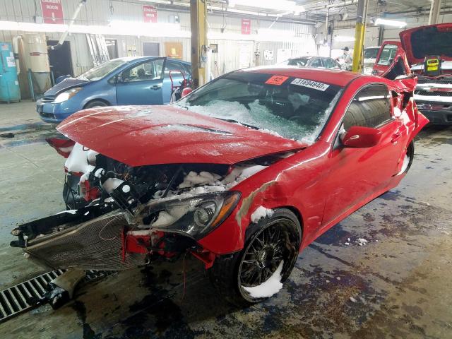 KMHHT6KD0EU118946 - 2014 HYUNDAI GENESIS COUPE 2.0T  photo 2