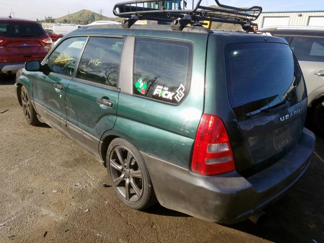 JF1SG63625G749331 - 2005 SUBARU FORESTER 2.5X  photo 3