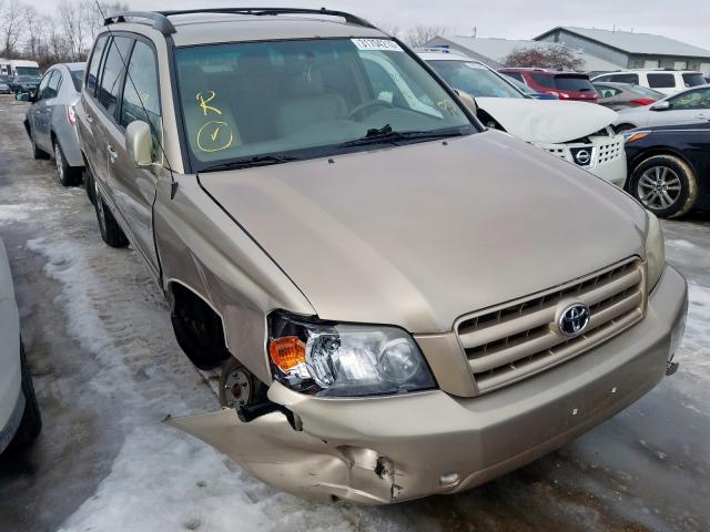 JTEDP21A540006684 - 2004 TOYOTA HIGHLANDER BASE  صورة 1