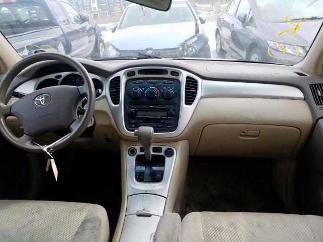 JTEDP21A540006684 - 2004 TOYOTA HIGHLANDER BASE  صورة 9