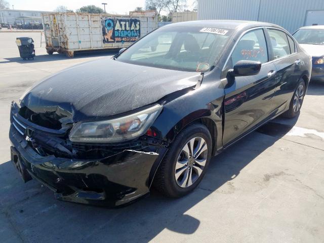 1HGCR2F33FA013376 - 2015 HONDA ACCORD LX  photo 2