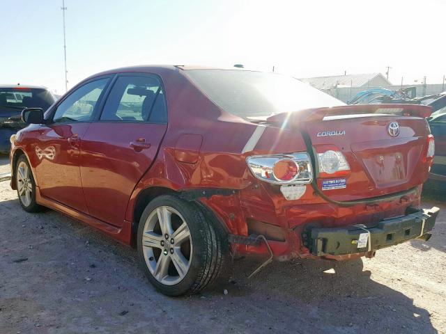 5YFBU4EE6DP110832 - 2013 TOYOTA COROLLA BASE  photo 3