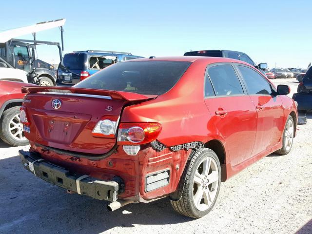 5YFBU4EE6DP110832 - 2013 TOYOTA COROLLA BASE  photo 4