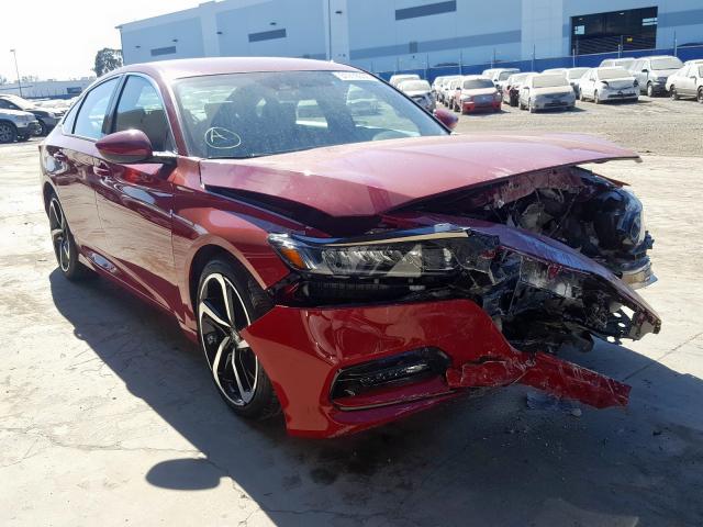 1HGCV1F34KA159043 - 2019 HONDA ACCORD SPORT  photo 1