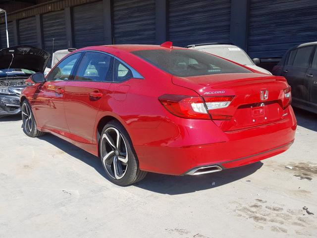 1HGCV1F34KA159043 - 2019 HONDA ACCORD SPORT  photo 3