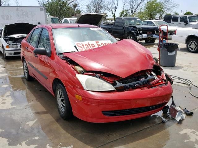 1FAFP33P9YW141017 - 2000 FORD FOCUS LX RED photo 1