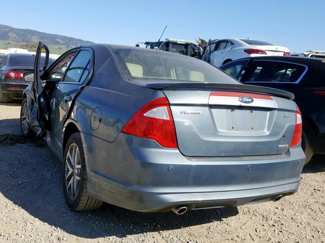 3FAHP0JG9CR290050 - 2012 FORD FUSION SEL  photo 3