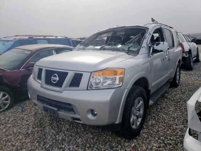 5N1AA0NC7EN606728 - 2014 NISSAN ARMADA SV SILVER photo 2