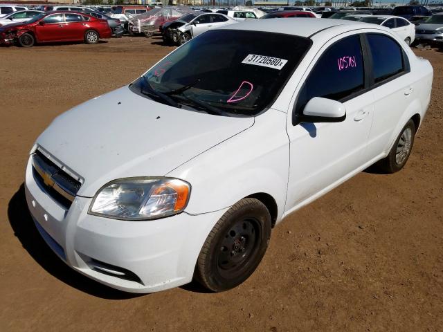 KL1TD5DEXBB241776 - 2011 CHEVROLET AVEO LS  ფოტო 2