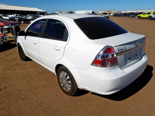 KL1TD5DEXBB241776 - 2011 CHEVROLET AVEO LS  ფოტო 3