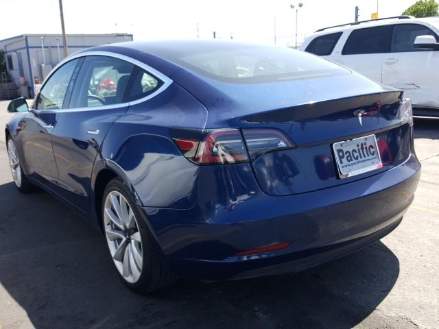 5YJ3E1EA7JF044635 - 2018 TESLA MODEL 3  ფოტო 3