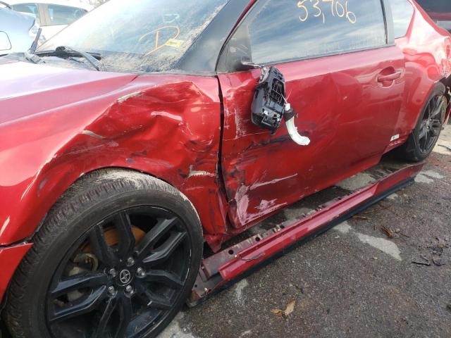 JTKJF5C7XGJ026028 - 2016 TOYOTA SCION TC 红色 照片 9