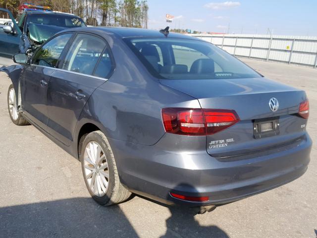 3VWL07AJ9GM221288 - 2016 VOLKSWAGEN JETTA SEL  photo 3