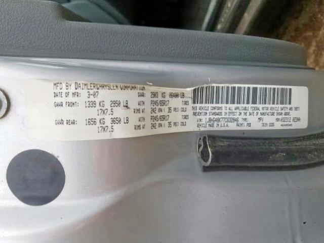 1J8HG48K77C632846 - 2007 JEEP COMMANDER  ფოტო 10