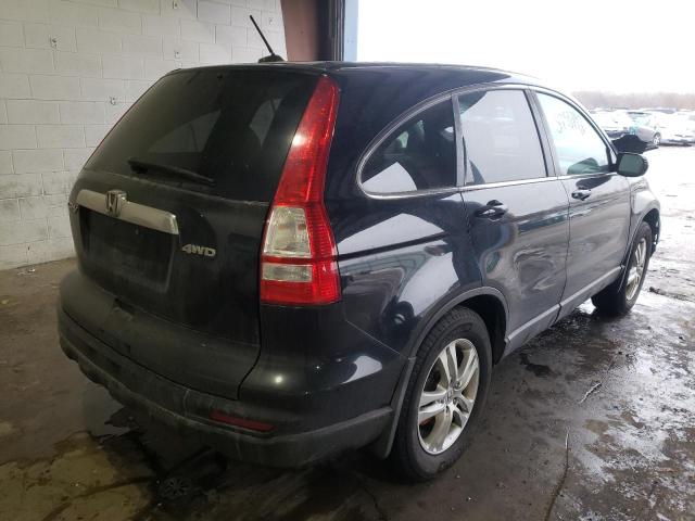 5J6RE4H74AL040576 - 2010 HONDA CR-V EXL BLACK photo 4