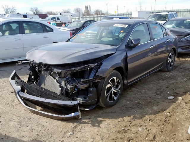 1HGCR2F37HA229329 - 2017 HONDA ACCORD LX  photo 2