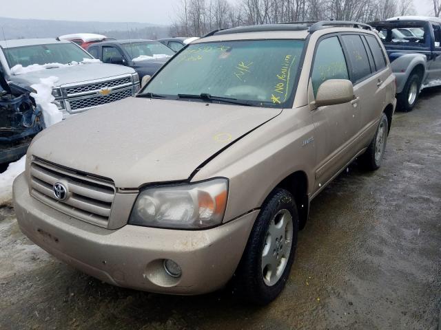 JTEEP21A840032233 - 2004 TOYOTA HIGHLANDER  photo 2