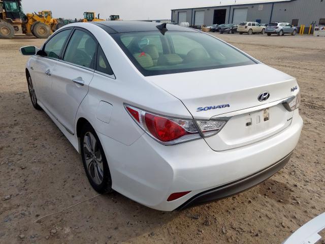 KMHEC4A41FA129286 - 2015 HYUNDAI SONATA HYBRID  photo 3