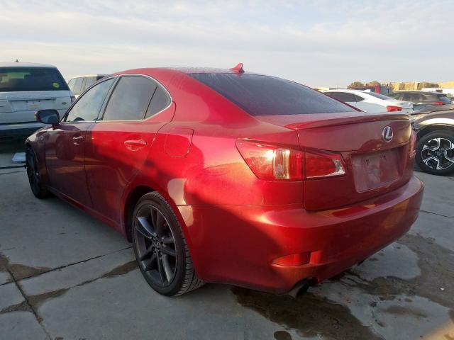 JTHBF5C24C5164245 - 2012 LEXUS IS 250  photo 3