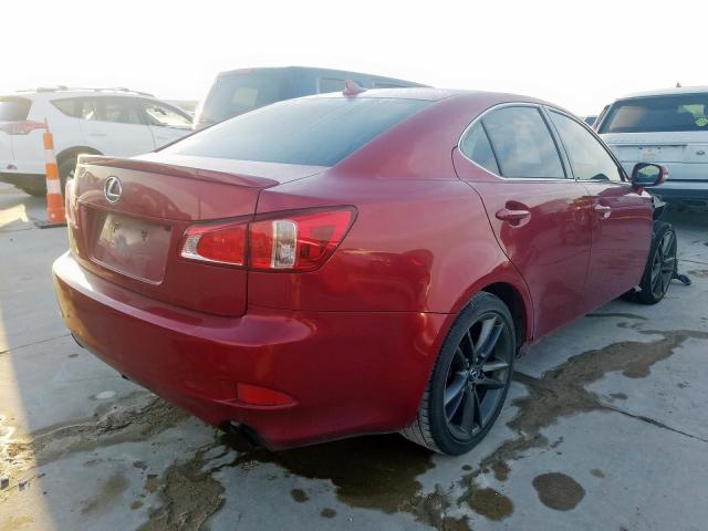 JTHBF5C24C5164245 - 2012 LEXUS IS 250  photo 4