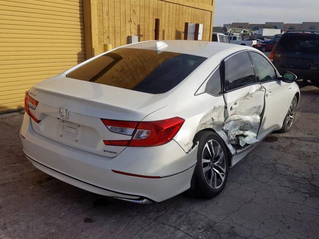 1HGCV3F50JA008342 - 2018 HONDA ACCORD HYBRID EXL  photo 4